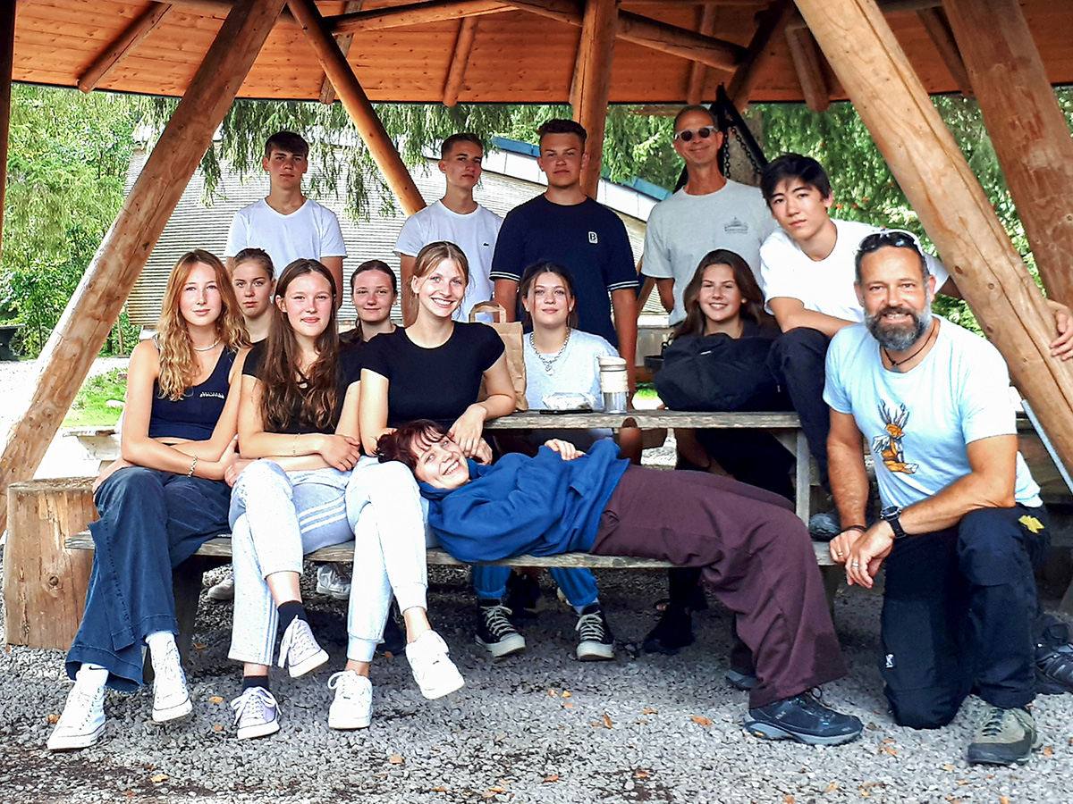 Der Schluchsee war das Ziel der 10b mit Klassenlehrer Herrn  Bieber und Herrn Zeidler.