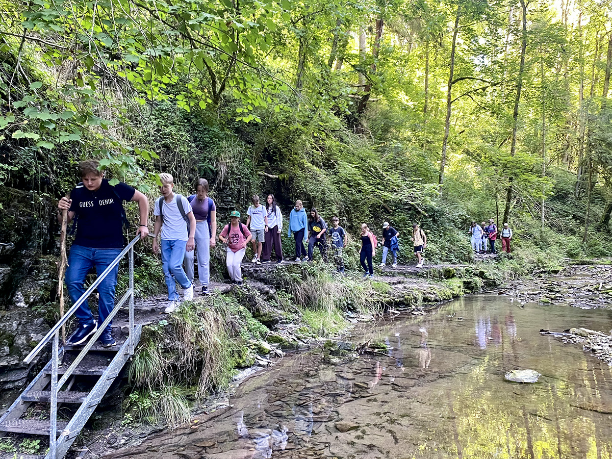 ... die wild-romantische  Gauchachschlucht.