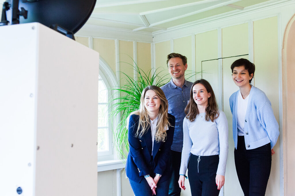 Die Fotobox des Altbirklehoferbundes bereitete den Gästen viel Freude.