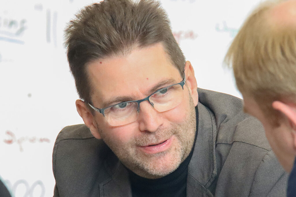 ... auch Eltern diskutierten mit Leidenschaft.