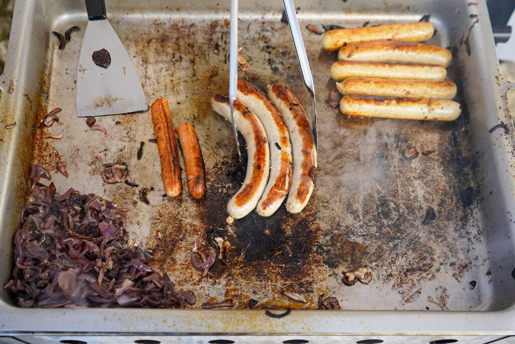 Das Wurst-Sortiment ließ keine Wünsche offen.