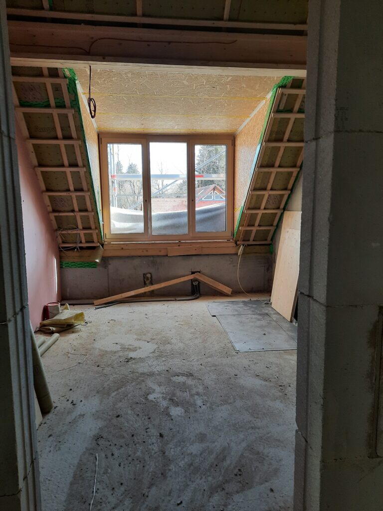 Blick in die Internatszimmer