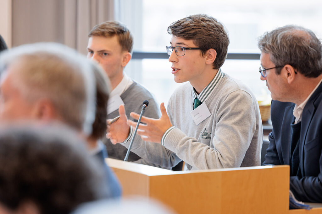 "Demokratie unter Druck", Kolloquium zum Theodor Heuss Preis 2024
(Foto: Theodor Heuss Stiftung / Jan Potente)