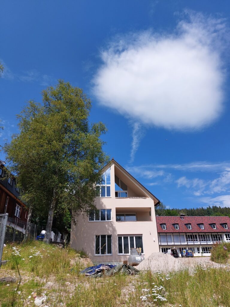 Ansicht von Süden, Juli 2024