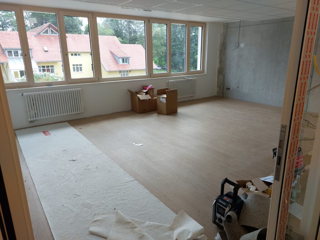 Gemeinschaftsraum mit Blick zum Unterhaus