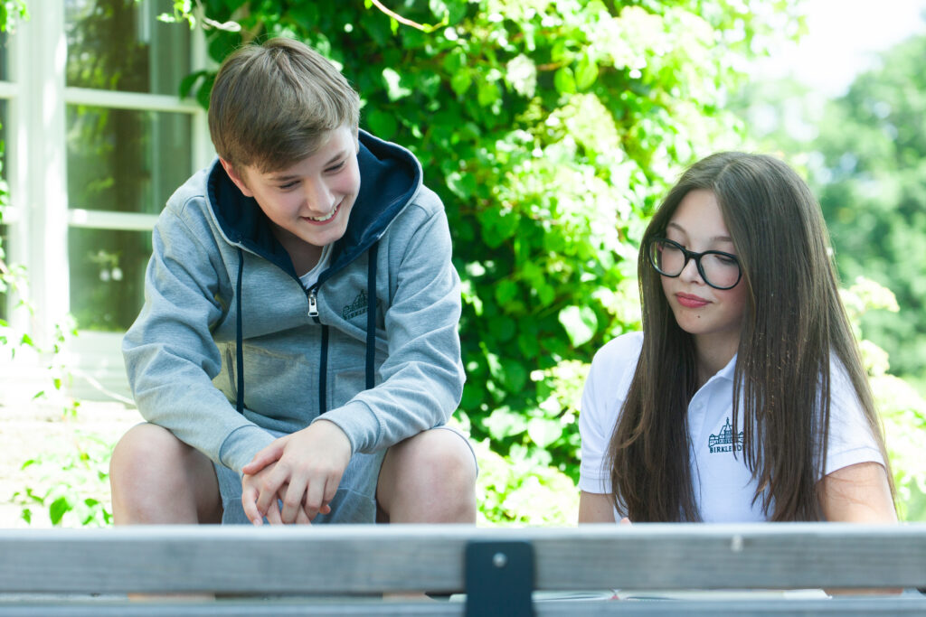 Birklehof zwei Schüler