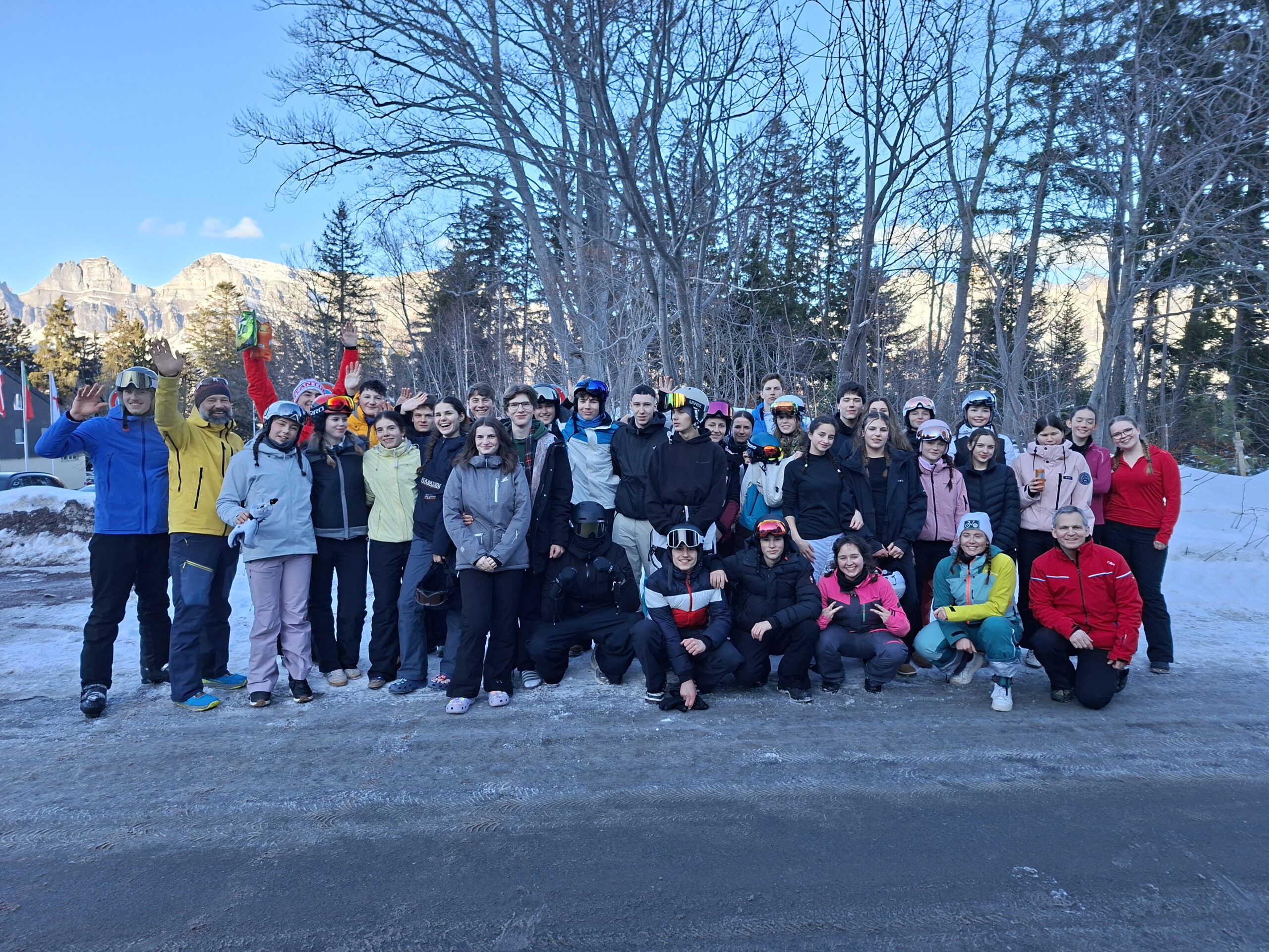 Gemeinsam unterwegs – Skitag in Flums